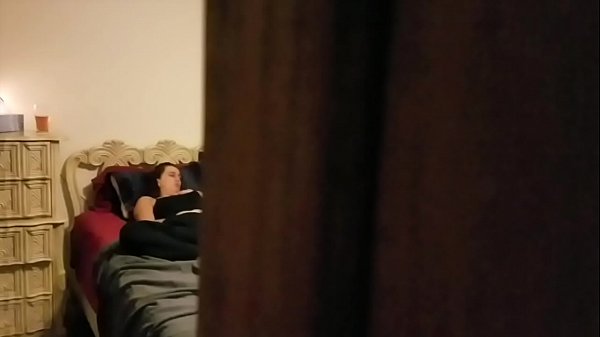 Stepmom milf caught masturbating to porn 