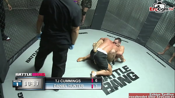 Fat brunette BBW with natural tits gets a boobcumshot