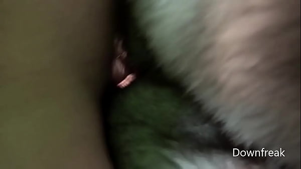 Play MP4 - Humping Blue Fox Fur Blanket on Leather Sofa