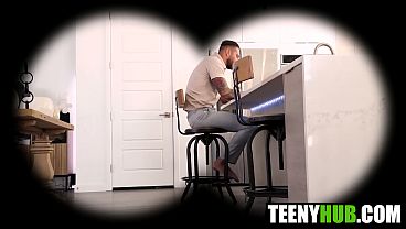 Caught spying tiny detective