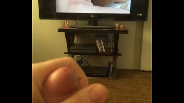 Shooting my huge load to rough straight