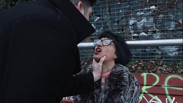 (Movie "Clash of Pimps" - EPISODE 2/6) - Street Slut Candy Scott gets dominated and PISSED ON 