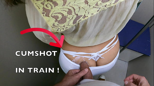 Train Adventure | Female Passenger In White See Through Grinding Her Fat Ass On My Cock | Huge Cumshot On Her Wide Hips thumbnail