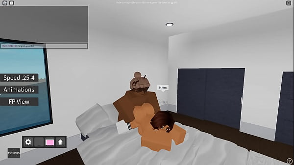 Roblox cute juicy whore getting a BBC 