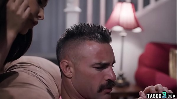 Perverted old stepdad uses a naive teens fresh pussy 