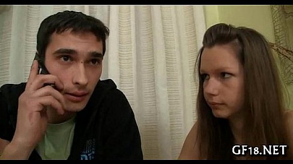 Naughty honey raises her long legs. 