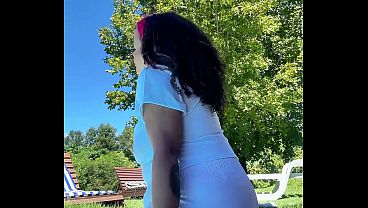 Chubby Latina Big Ass Farting By The Pool Relaxed Summer Gas Vibes thumbnail