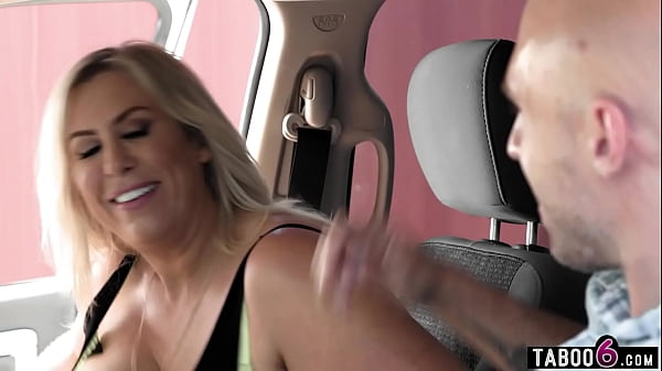 Unsatisfied BBW wife LilaLovely fucked the janitor justto get off