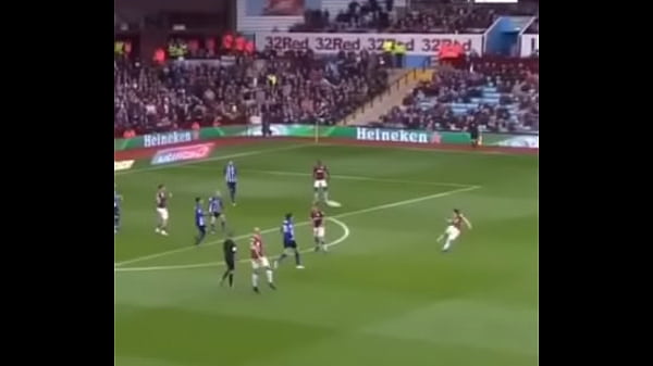 John mcginn hits the bar and in