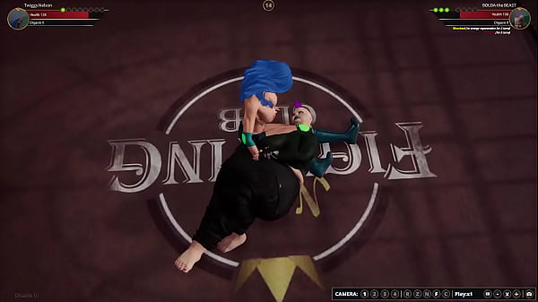 Twiggy Nelson VS BOLDA the BEAST (Naked_Fighter 3D)