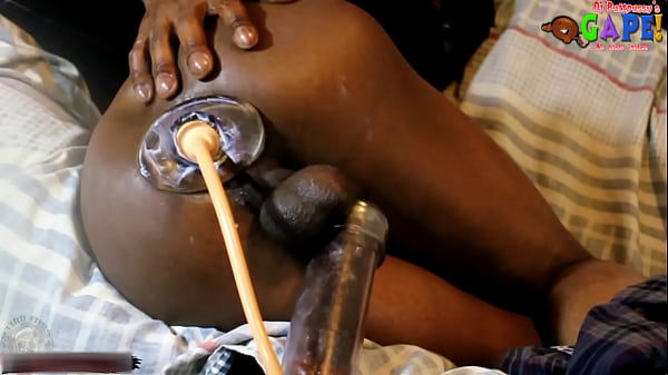 Play MP4 - Ass Monkey gives Ass Dick And Balls to the public in sloppy blowjob from the behind&period;