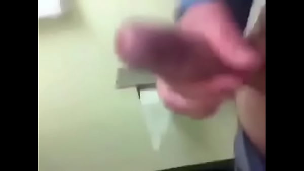 Play MP4 - Stroking my monster thick cock at work