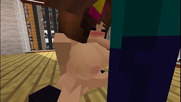 Play MP4 - Fucking MILF's juicy pussy &sol; Minecraft Jenny mod