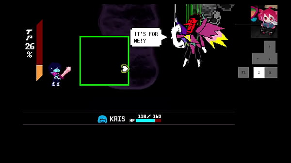 Spamton neo es follado por joven de pelo largo y muchacha negra con dientes grandes 