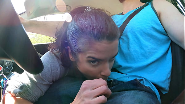 Lucky Uber Driver - Milf Swallows Jizz thumbnail