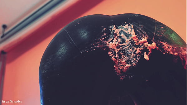 Latex and cowgirl position masturbation of hot milf bondage and pussy fuck