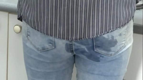 I please my stepson so he cums in my ass with jeans two cameras 