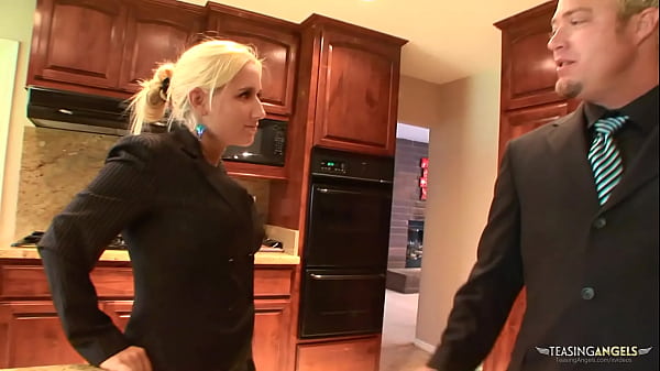 Play MP4 - Blonde personal assistant loves showing off her big ass and riding her boss with passion