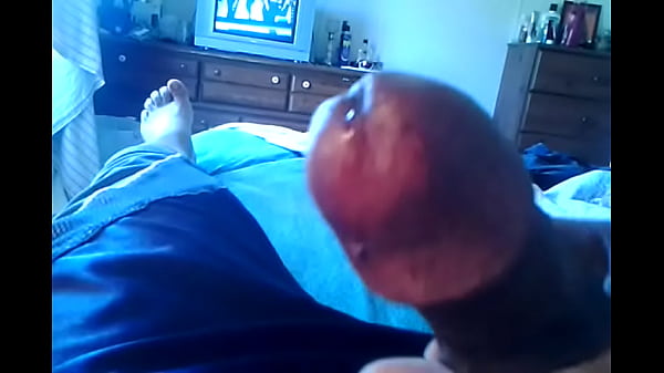 Blasting off some cum