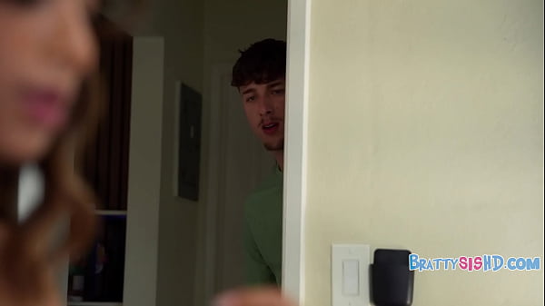 Tongue fucking my tiny stepsister's twat 