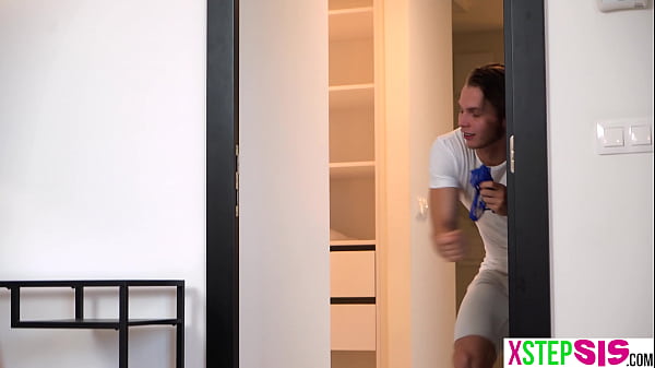 Play MP4 - Busty European stepsis caught stepbro perving and sniffing her panties