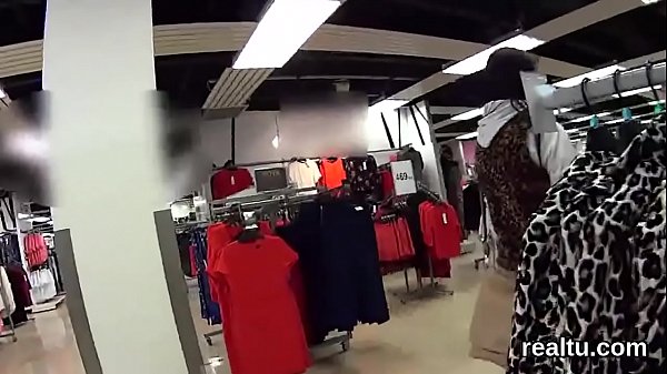 Enchanting czech girl gets seduced in the mall and drilled in pov 