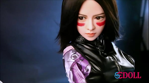 Petite asian cosplay sex doll alita super realistic anime character