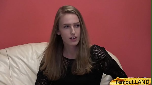 Real femboy jerks after taking off clothes 