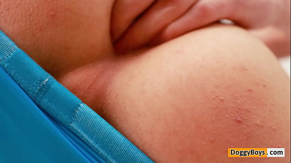 A shiny new anal toy for hung young Marek Kraus 