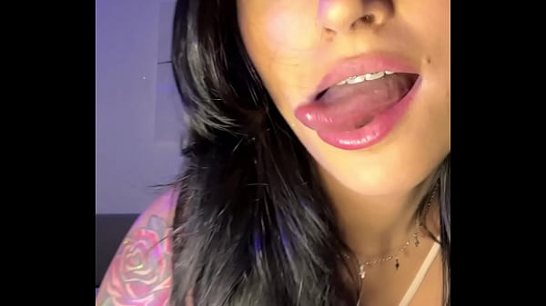 CLAUDIA BAVELwhite lingerie_alone inher room in nigth