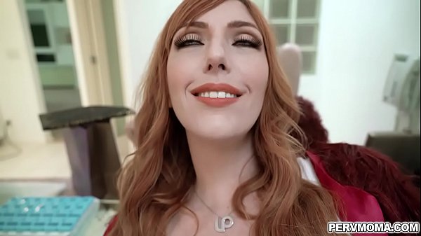 Stepson giving his_hot stepmom a nicely Stepmoms Day gift