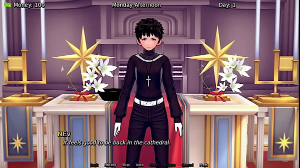 Nonton Nun Blowjob - 3d Hentai Gameplay thumbnail