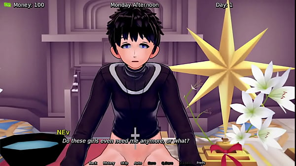 two_nuns gives_blowjob - lewd town adventure - sex scene gameplay