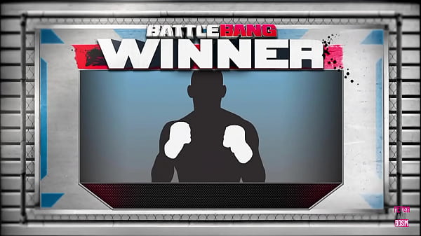 Victoria White, a slender blonde, proposes to the victorious combatant 