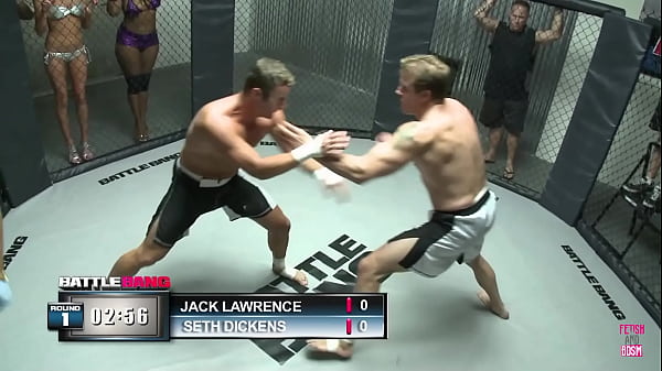 Victoria white a slender blonde proposes to the victorious combatant 