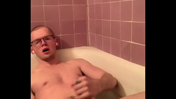 Play MP4 - Big Dick jock moaning a lot jerking in the bathtub pt2