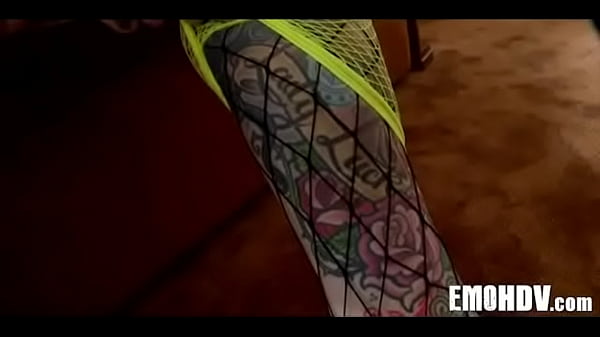 Babe with tattoos gets dick340