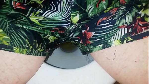 GASTE85 Peeing in_toilette