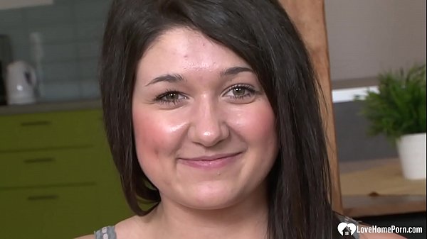 Play MP4 - Sexy brunette girl loves his hard black cock