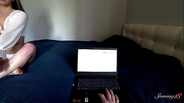 Chubby Teen Alexa Mills Rides Fit Boy Alexxx's Huge Dick So Well! 