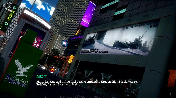 Gameplay visual novel eternum #1 unsere beste freundin &ndash; auf zum campus