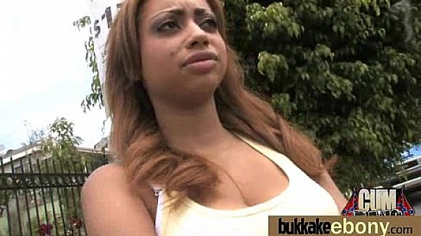 Nonton First Time Ebony With A Group Of White Dicks 4 thumbnail