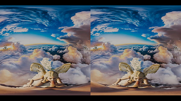 Stunning angel gives you a sexy reception in paradise 