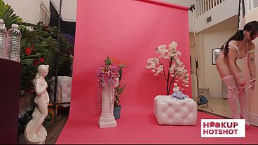 Bts - Chloe Surreal Teases The Camera While Modeling Sultry Looks! thumbnail