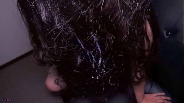 Oral Sex Showing Feet, Cum On Hair thumbnail