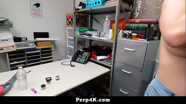 Teen hides stuff under her clothes thinking she's slick perp4k