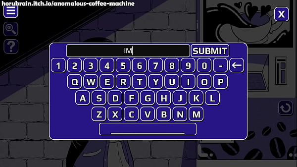 Anomalous coffee machine