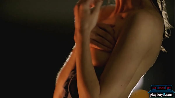 Petite teen hottie Vi Shy_skinny dips in a_pool late night