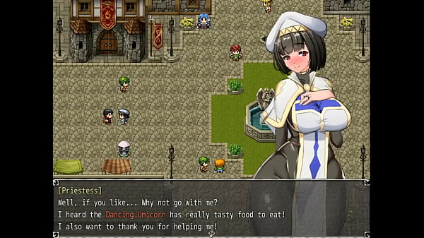 Nymphomania Priestess [ Cuckold Hentai Game Pornplay ] Ep.1 These Slutty Adventurers Outfit Are Revealing Almost Everything thumbnail