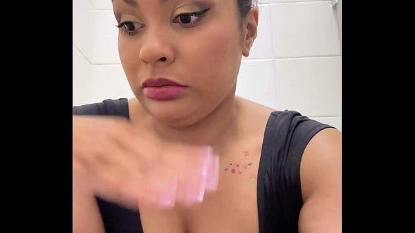 Gassy ballerina trying not to fart during show break